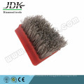 Jdk Frankfur Type Acier Antique Brush Abrasive for Marble